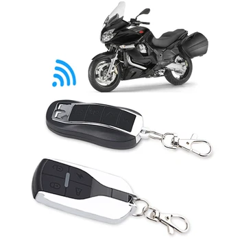 2 Spôsob, Ako Motocyklový Alarm Systém Diaľkové Ovládanie Vibrácií Budíka Na Ochranu Pred Krádežou Moto Kolobežka Motor Bezpečnostný Alarm Naštartovaním
