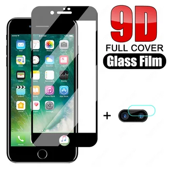 9D Bezpečnosti Plnú Ochranu Skla Pre iPhone 7 8 6 6 SE 2020 Objektív Fotoaparátu Screen Protector iPhone 6 6 7 8 Plus Tvrdené Sklo
