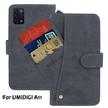 Kožené Peňaženky UMIDIGI A11 Prípade 6.53