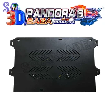 2021 Nové Arcade Pandora Box 3d Saga EX 8000 v 1 hracej Wifi Stiahnuť Viac Arkádovej Hry podporu Uložiť vysoké skóre záznam
