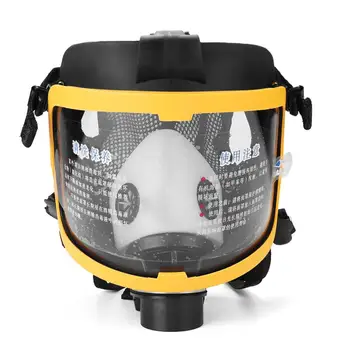 Bezpečnosť na pracovisku Supplie respirátor Ochranné Elektrické Konštantný Prietok privádzaného Vzduchu Fed Respirátor Systém Full Face Plynová Maska