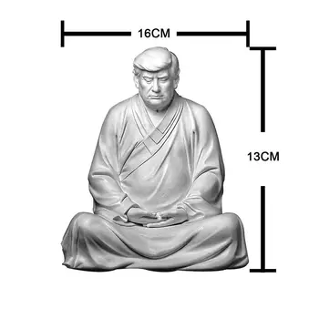 Sochu Budhu Z Donald Trump Živice, Aby Vaša Spoločnosť Skvelé Opäť Niekedy Donald Prezident Buddhu Západ Domáce Dekorácie