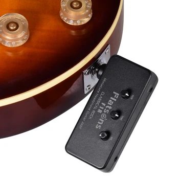 Flatsons F1R Mini Slúchadlá Guitar Amp Zosilňovač s 3,5 mm Slúchadlový Jack, AUX Vstup Plug-and-Play, Gitara Slúchadlový Zosilňovač