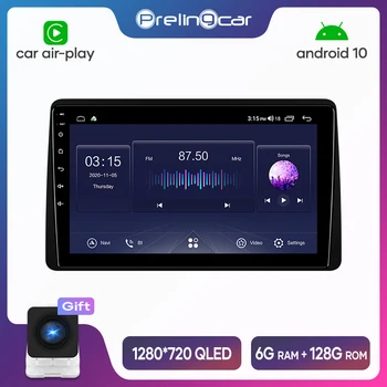 Prelingcar Pre Renault Duster Arkana 2019 Android 10 autorádia Stereo Prijímač, Video Prehrávač Multimediálnych Navigácie GPS Č. 2 Din