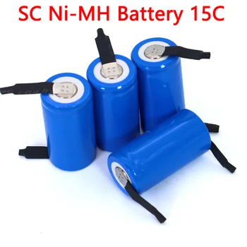 1.2 v Ni-MH SC 2000mAh 21410Rechargeable batérie pre Vysávač Metla Drone Elektrickú vŕtačku batérie DIY nikel list