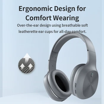 EDIFIER W600BT Bezdrôtové Bluetooth Slúchadlá Bluetooth 5.1 až 30hrs Čas Prehrávania 40 mm Ovládače, handsfree Headset