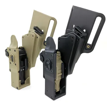 Taktické Svetlo a Revolvery Vstupnej Adaptér Gun Puzdro Vyhovuje Zbraň môže byť Uložené XH15/XH35/X300UH-B Pravej Strane