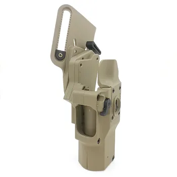 Taktické Svetlo a Revolvery Vstupnej Adaptér Gun Puzdro Vyhovuje Zbraň môže byť Uložené XH15/XH35/X300UH-B Pravej Strane