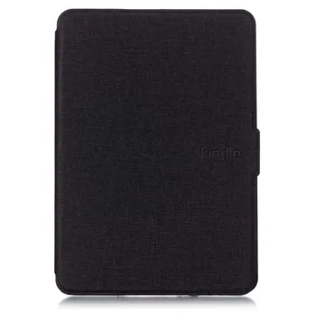 Handričkou Textúra PU Kožené Smart Case pre Amazon Kindle Paperwhite 1 2 3 DP75SDI Magnetické Ochranný plášť