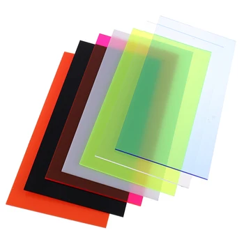 Transparentné Akrylátové Plexisklo Tónované Listy/plexisklo dosky/akryl doska čierna/biela/červená/zelená/oranžová