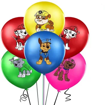 Karikatúry 10 ks Packa hliadky Latexový balón nastaviť Dieťa narodeniny strana 12 palcový latexový balón Detí party dekorácie balóny