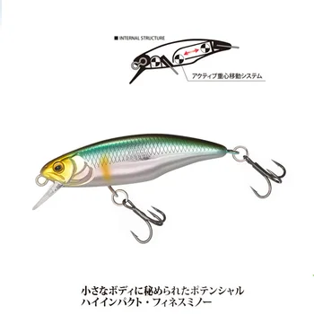 GOOSHING Minnow Wobbler Rybárske Nástrahy Japonsko Jerkbait Mini Potopenie Wobblers 3D Oči Crankbait Umelé Návnady Pre Rybárske Náčinie