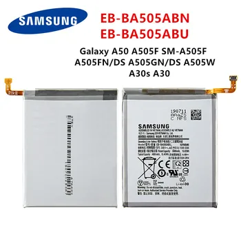 SAMSUNG Pôvodnej EB-BA505ABN EB-BA505ABU 4000mAh Batérie Pre SAMSUNG Galaxy A50 A505F SM-A505F A505FN/DS A505GN/DS A505W A30s A30