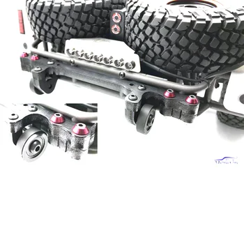 Upgrade Nylon Dvojité Kolieska Wheelie Bar Šasi Chránič pre Traxxas Neobmedzený Púšti Racer UDR 85076-4 RC Auto Ochrana Dielov