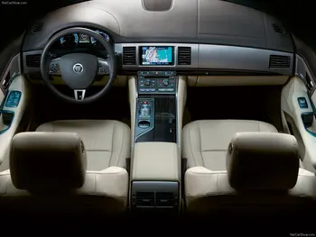 Tesla obrazovke Android, 10.0 6 G+128G Jaguar XF 2004-Auta GPS Navigácie Rádio Multimediálny Prehrávač Vedúci Jednotky, Vstavaný Carplay
