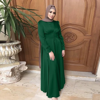Ramadánu Eid Abaya Dubaj Turecko Moslimskou Šaty Islam Oblečenie Šaty Abayas Pre Ženy Vestidos Župan Longue Vetement Femme Musulman