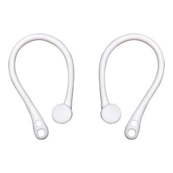 Bluetooth-kompatibilné Slúchadlá Transparentné Mäkké TPU Silikónové Ucho Slučky Klip Headset Pre AirPods Slúchadlá Prípade AirPod