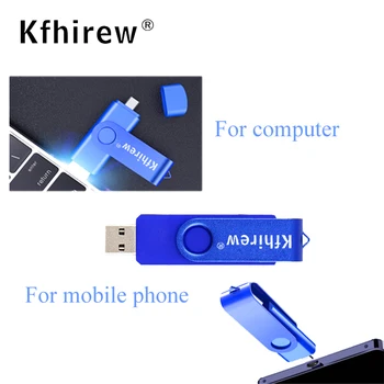 Farebné OTG USB Flash 16GB 64GB Cle USB kľúč 32gb kl ' úč 8 gb 4 gb Pero jednotky USB 2.0, Memory Stick 6 Farieb