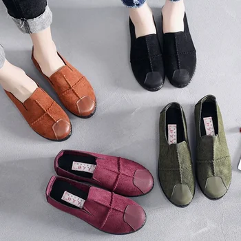 Plus Veľkosť 35-43 Ženy Bytov Topánky 2021 Mokasíny Candy Farby Pošmyknúť Na Ploché Topánky Pohodlné Dámske Topánky Zapatos Mujer S9