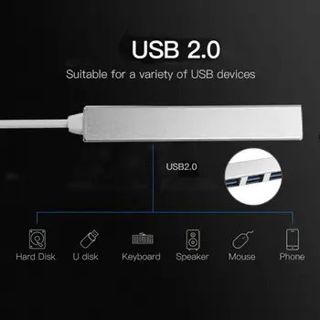 4 v 1 USB 3.1 Typ-C, USB 3.0 TF Slot Čítačky Hub Adaptér pre MacBook Pro/Vzduch Converter Viacerými Rozhranie Telefón Nabíjanie
