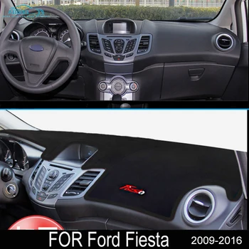 Pre Ford Fiesta MK7 ST 2009 2010 2011 2012 2013 2016 Anti-Slip Mat Tabuli Pad Slnečník Dashmat Chrániť Príslušenstvo