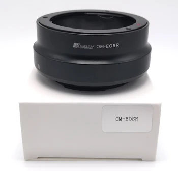 OM-EOSR Adaptér Objektívu Krúžok pre olympus OM Objektív canon eosr R5 R6 EOSRP RF mount full frame fotoaparátu