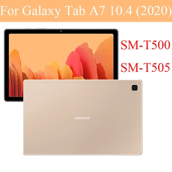 Prípad tabletu Samsung Galaxy Tab A7 Prípade 10.4 2020 TPU Airbag Priehľadný ochranný Kryt pre Capa Taška Karty SM-T500 SM-T505