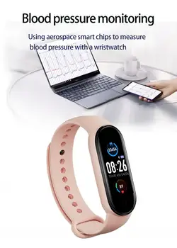 B30 Smart Šport Kapela Fitness Tracker Krokomer Srdcovej frekvencie, Krvného Tlaku Monitor Bluetooth-kompatibilné Náramky Muži Ženy Hodinky