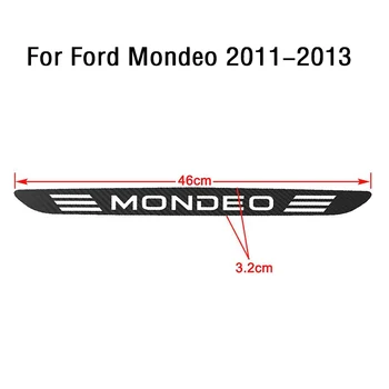 Auto Styling Nálepky Na Ford Mondeo MK4 2007 2008 2009 2010 2011 2012 2013 3D Carbon Fiber Vysokej Brzdové Svetlo LED Príslušenstvo