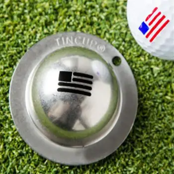 1 Nastavte Golf Ball Marker a Nerezová Oceľ Blany Marker Pero Líniové Golf Uvedenie Polohy Aids Vonkajšie Golf Športových Zariadení