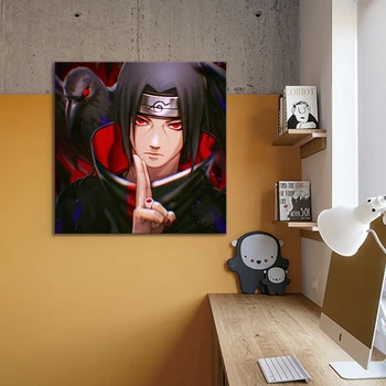 Nové Vzory Slávny Japonský Anime Naruto Plagát Plátno Na Maľovanie Nástenná Maľba Na Stenu Obrázok, Obývacia Izba, Spálňa Domáce Dekorácie