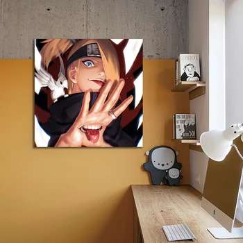 Nové Vzory Slávny Japonský Anime Naruto Plagát Plátno Na Maľovanie Nástenná Maľba Na Stenu Obrázok, Obývacia Izba, Spálňa Domáce Dekorácie