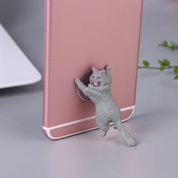 Prenosné Cute Cat Mobilný Telefón Držiak Na Tablety, Písací Stôl Auto Stojí Mount Bulík Držiak Pre Huawei Mate Xiao Android Smartphone Apple
