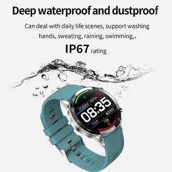 LIGE Smart Hodinky Mužov Bluetooth Hovor Smartwatch Ženy Monitorovanie Srdcovej frekvencie Šport Fitness Náramok Smart Hodiny Pre Android, iOS