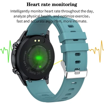 LIGE Smart Hodinky Mužov Bluetooth Hovor Smartwatch Ženy Monitorovanie Srdcovej frekvencie Šport Fitness Náramok Smart Hodiny Pre Android, iOS
