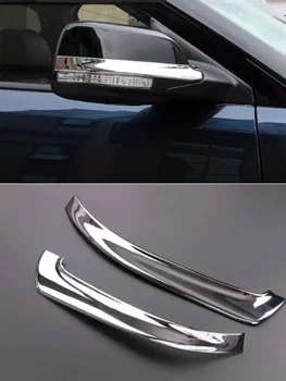 2 ks ABS Chrome bočné zrkadlá anti-rub dekorácie trim pre Ford Explorer 2011 2012 2013 2016 2017