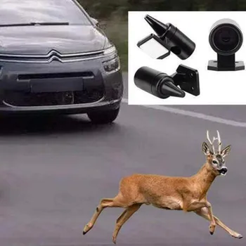 2 KS Srnčej Upozornenie pre Vozidlá - Zviera Priateľské Varovanie Alarm Whistle - vyhýbanie sa Dopravným Kolíziám Auto Bezpečnosť -Ultrazvukové #Zer