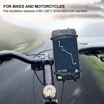 Jazda na bicykli Telefón Držiak Univerzálny Mobilný Telefón na Bicykel Motocykel Riadidlá Montáž Kolíska Pre IPhone X Xs Max 8 7 Plus Samsung GPS