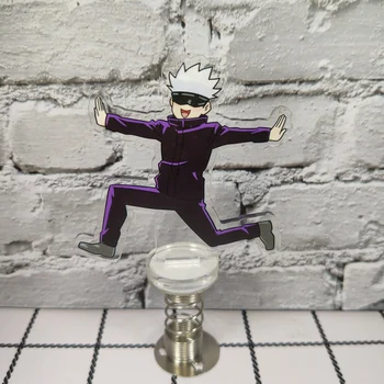 Akcia Obrázok Gojou Satoru Jar Shake Fighter Anime Jujutsu Kaisen Gojou Trasie Akryl Stojí Doska Roztomilý Stôl Dekor Hračky