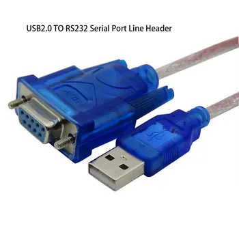 USB2.0 RS232 Žena Kábel adaptéra USB DB9 otvoru samice kábel kábel adaptéra pre pokladničné tlačiareň štítkov led displej skener pos hot