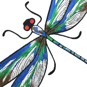 Maxsin 1 Ks módne krásna dragonfly Patch pre Oblečenie žehličky na Nášivka pre Bundy Džínsy Tašky, Topánky Nášivka urob si sám