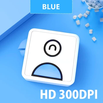 HD Mini Foto Tlačiareň Poooli L2 Vrecku Bluetooth Vrecku Tlač etikiet Inkless 300DPI Telefón Časopis S Free APP