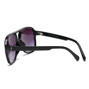 Retro Veľké slnečné Okuliare pre Ženy, Mužov Kvality Pilot UV400 Ochrana Nadrozmerné Okuliare Módny Dizajn Slnečné Okuliare