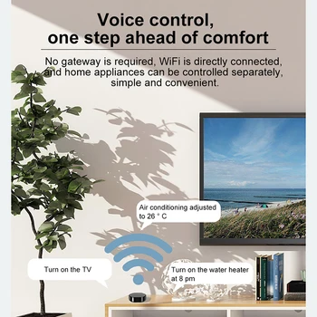 Lonsnoho WiFi Smart Infračervené Rádio IČ RF Diaľkový ovládač 2 v 1 Tuya Smartlife Home Control Center Alexa Domovská stránka Google Asistent