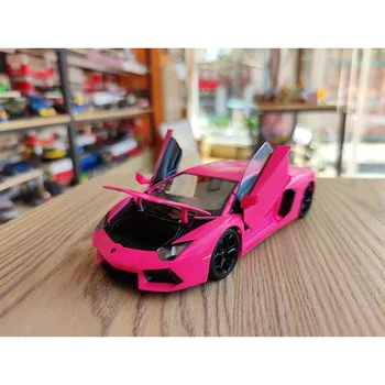 časť 1：24 Lamborghini Viper Ružové Farebné Autá Model Hračky Doprava Zadarmo Chlapec Hračky pre Dospelých Hračky pre Deti, Darčeky Najlepší pocit