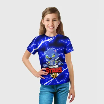 Deti T-shirt 3D Bitky Hviezdy Leon