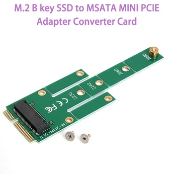 M2 SSD Adaptér M. 2 NGFF B Kľúč SATA SSD M2 Adaptér Podporuje 2230 2242 2260 2280 Veľkosť NGFF SSD Converter Karty Počítača, Konektorov