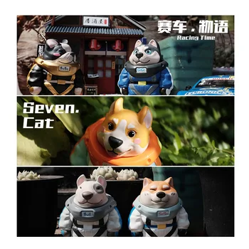 Skutočné Boky anime kawaii zvieratká šteňa astronaut racer husky shiba inu corgi Bull Teriér mačka Neko lenivosť slepé okno údaje