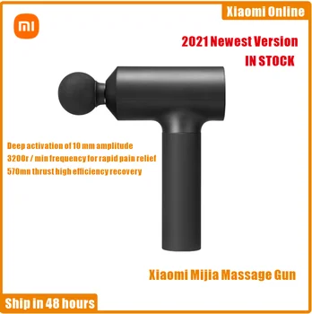 2021 Xiao Mijia Masáž Zbraň Elektrické Krku Masér Smart Hit Fascia Zbraň Pre Masáž Relax Fitness Svalové Bolesti Úľavu