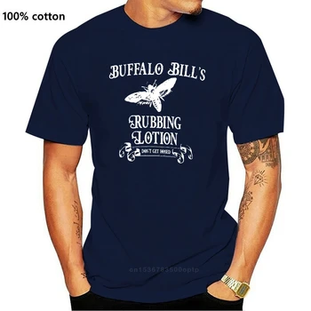 Buffalo Bill je Trenie Lotion T Shirt buffalo bill halloween tichu jahniat strašidelné lotion smrti hlavu mora